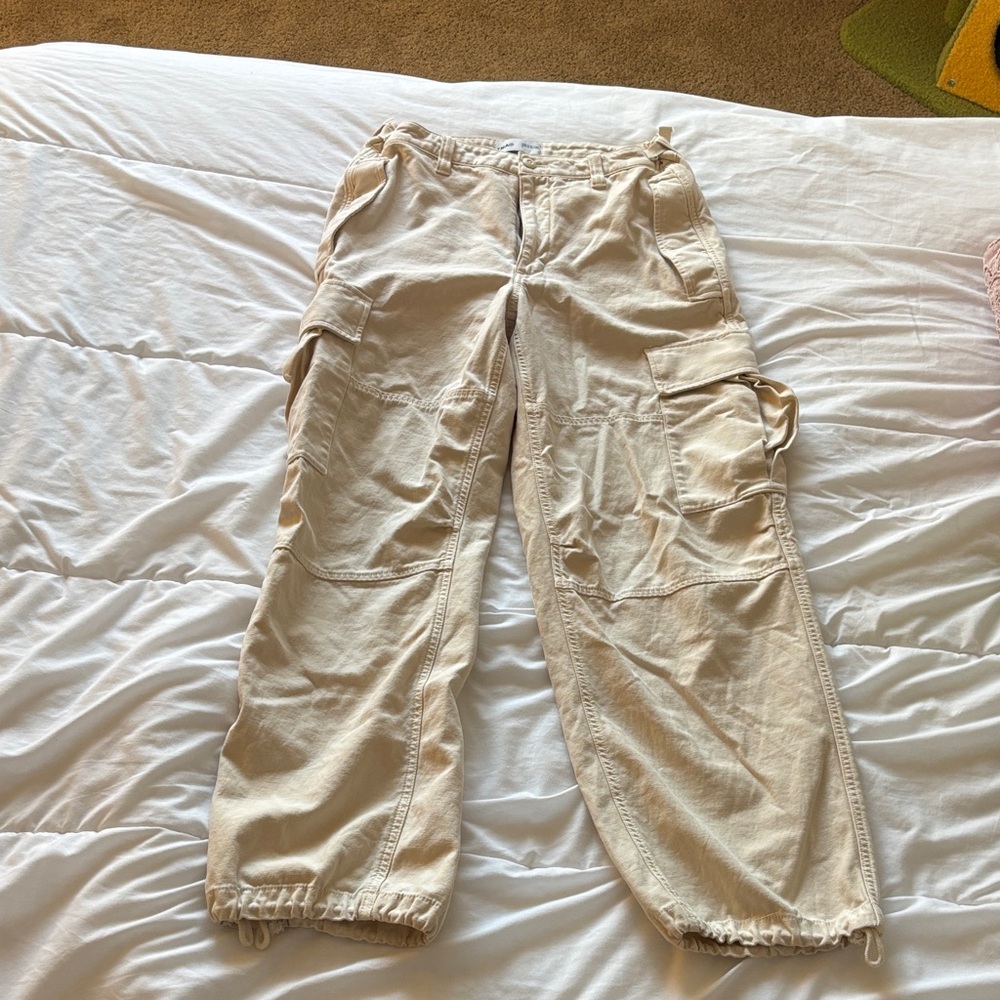 TNA Light Tan Cargo Pants - BRAND NEW